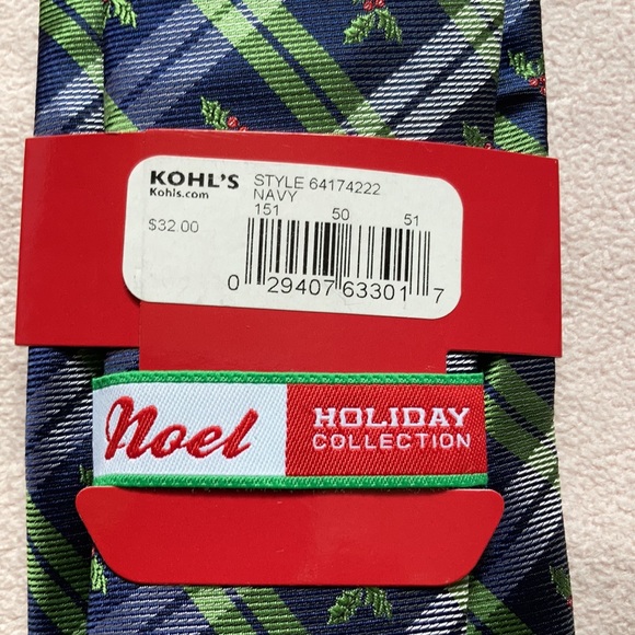 Festive Holiday ties (Holly  & Santa designs) - Picture 7 of 12